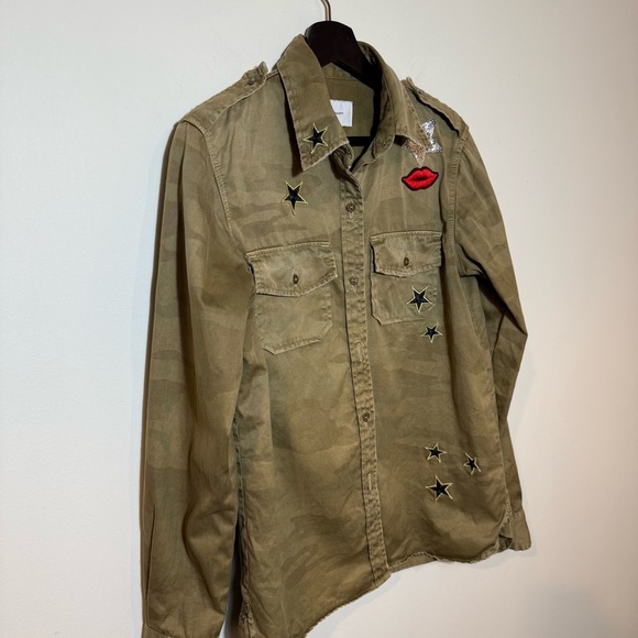 Current/Elliott The Perfect PatchworK shirt - Picture 6 of 15